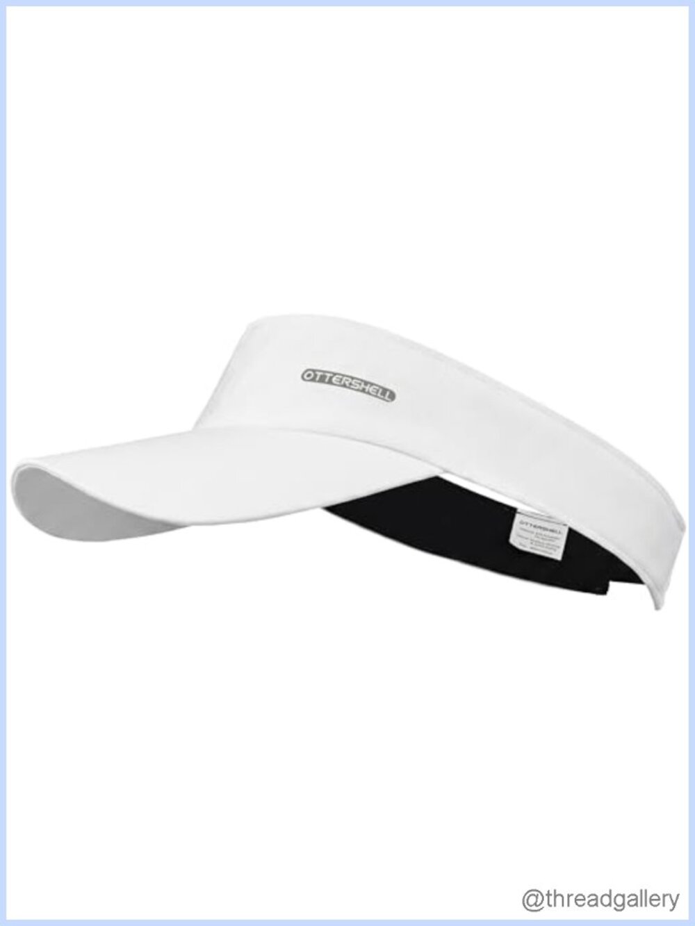 Athletic Sun Visor with Eyewear Slots, Adjustable, for Running Golf Tennis